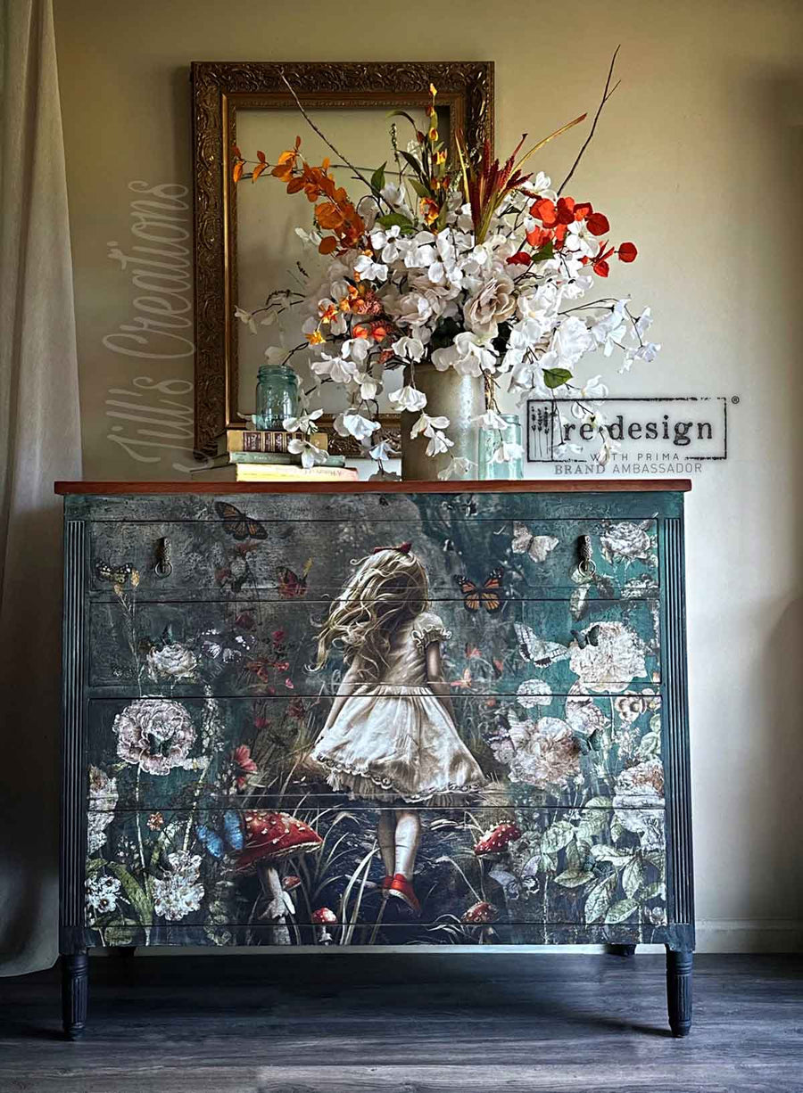 Dreamlike Trails – A1 Decoupage Fiber