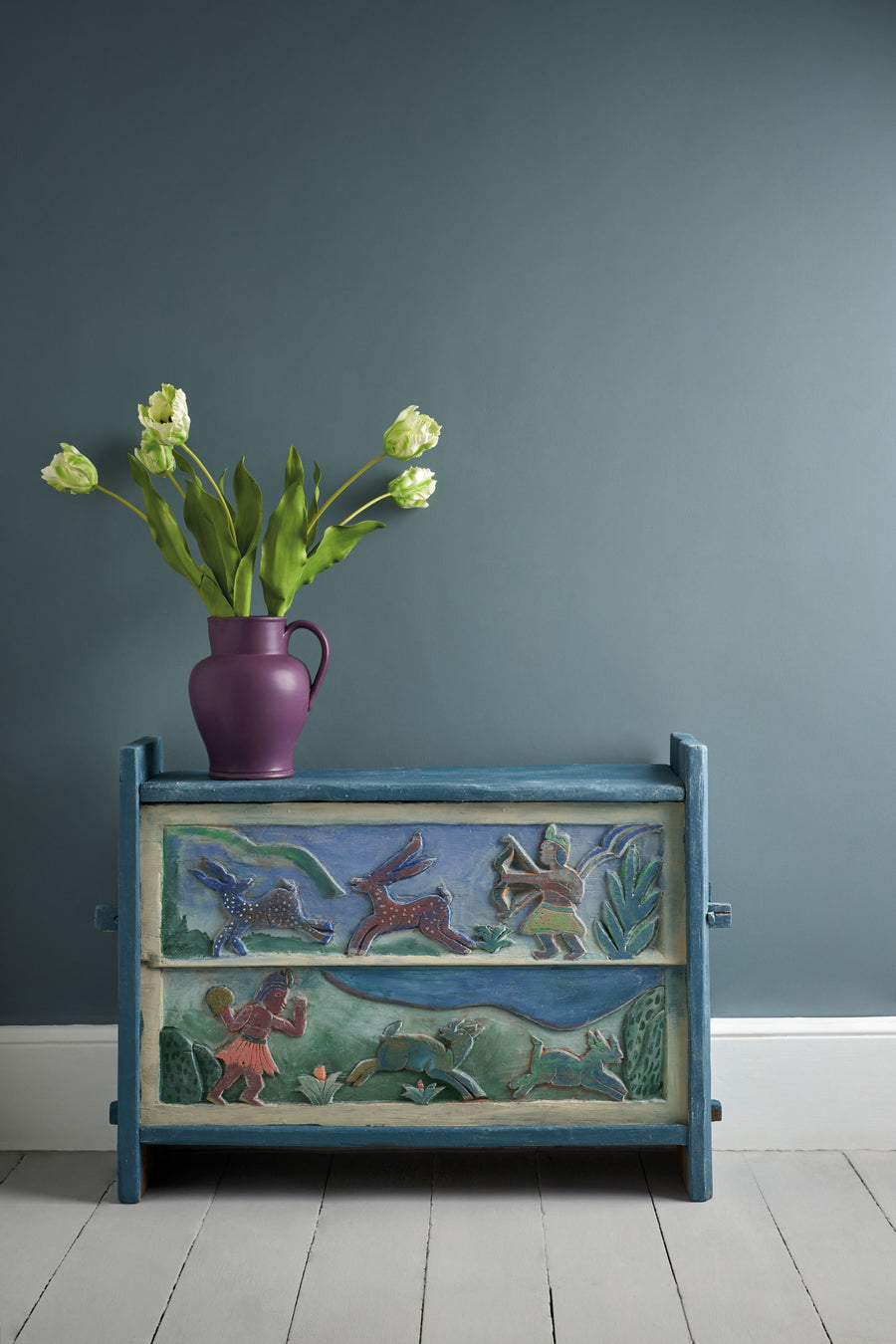 Annie Sloan Cambrian Blue Wall Paint