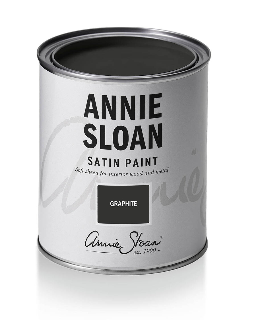 Annie Sloan Graphite Satin Paint