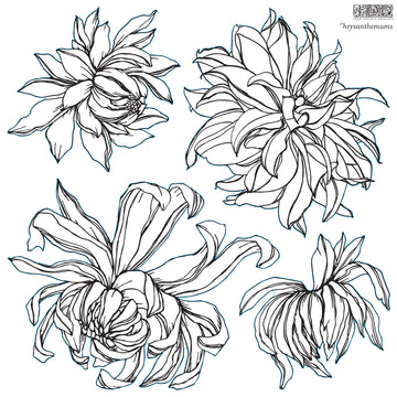 Chrysanthemum Decor Stamp™