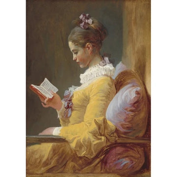 Mint by Michelle Young Girl Reading Decoupage Paper